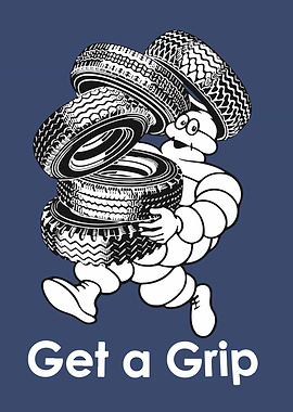 Michelin Man with Tires