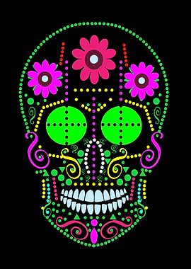 Day of the Dead Sugar Skull