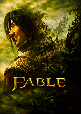 Fable Video Game Cover Art