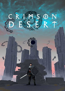 Crimson Desert Game poster Art