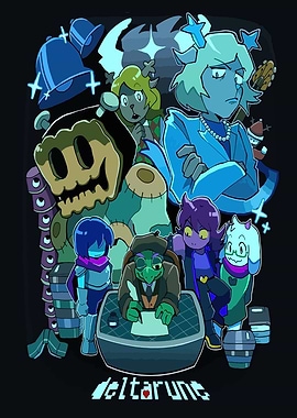 Deltarune Characters and Symbols