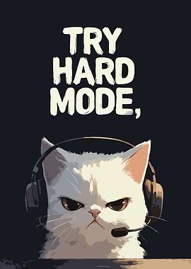 Grumpy Cat Gamer Funny