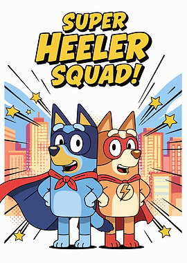 Super Heeler Squad Cartoon