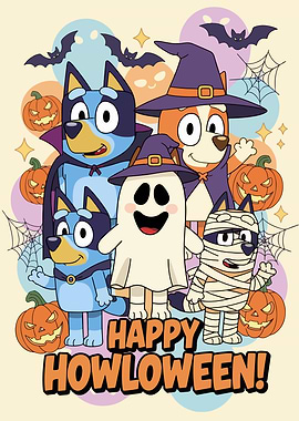Bluey Halloween Characters