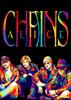 Alice in Chains Pop Art
