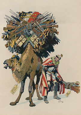 German Armament Camel and Soldier