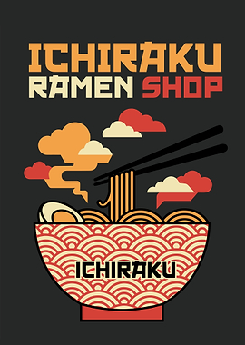 Ichiraku Ramen Shop Poster