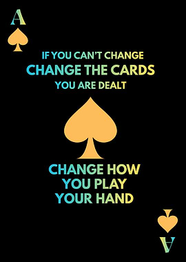 Ace of Spades Motivational Quote