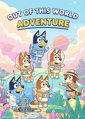 Bluey and Friends in Space Adventure