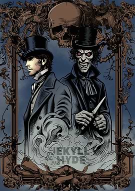 Jekyll and Hyde Gothic Portrait