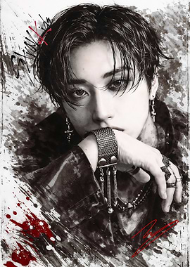 Stray Kids Han Ji-sung Portrait