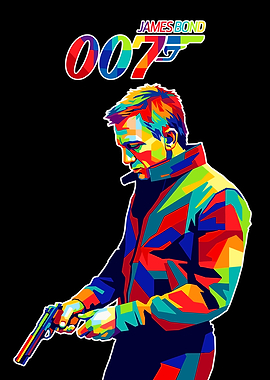 James Bond 007 Pop Art