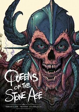 Queens of the Stone Age Concert Poster