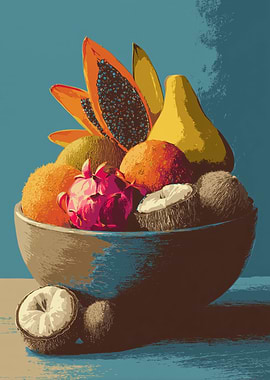 Tropical Fruit Bowl