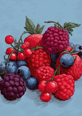 Assortment of Fresh Berries