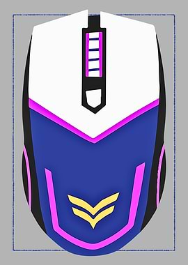 Futuristic Gaming Mouse Design