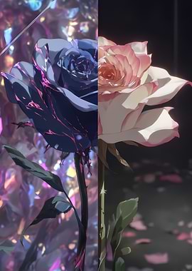 Dual-Colored Rose