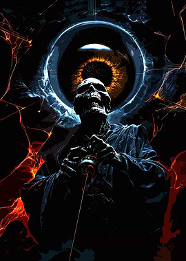 Grim Reaper with Cosmic Eye