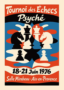 Chess Tournament Poster 1976