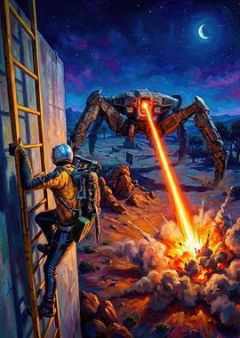 Arc Raiders Game Play Poster