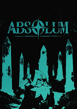 Absolum Dwarf and Crystal Forest Poster