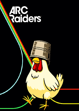 ARC Raiders Chicken with Bucket Hat