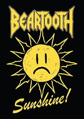 Beartooth Sunshine Sad Sun Logo