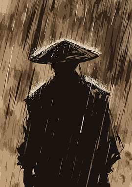Samurai in the Rain Shadow Ink