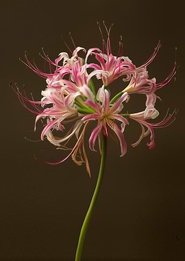 Pink and White Spider Lily