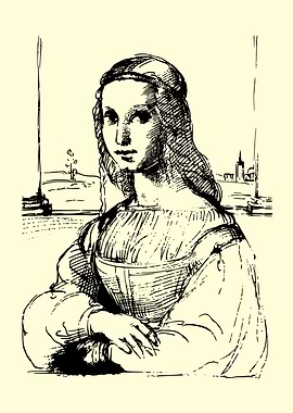 Mona Lisa Sketch