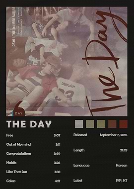 DAY6 The Day Album Poster