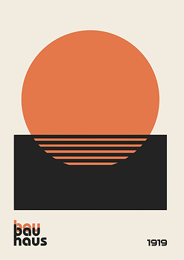 Bauhaus 1919 Sunset