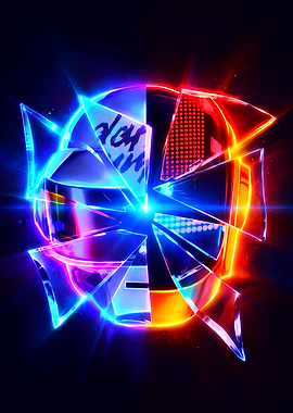 Shattered Robot Helmet