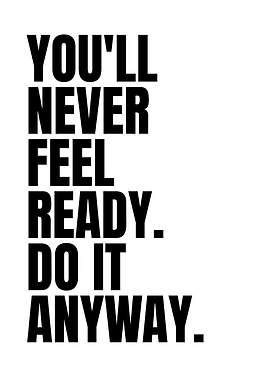 Motivational Text Art