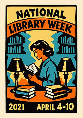 National Library Week 2021 Poster