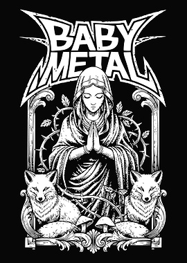BABYMETAL Virgin Mary and Foxes