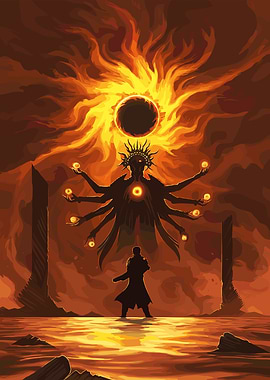 Cosmic Entity and Warrior