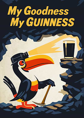 Toucan Miner with Guinness