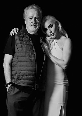 Ridley Scott and Lady Gaga