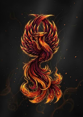 Fiery Phoenix Emblem