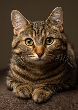 Close-up of a Tabby Cat