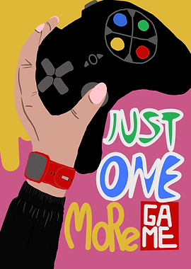 Gamer's Hand Holding Controller