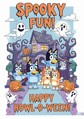 Bluey Halloween Spooky Fun