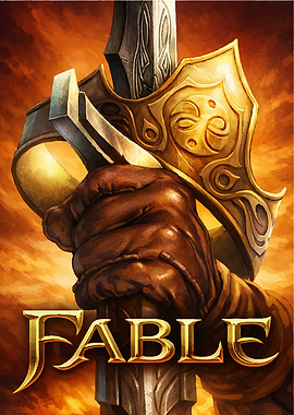 Fable Video Game Cover Art
