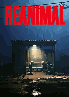 Reanimál Bus Stop in the Rain