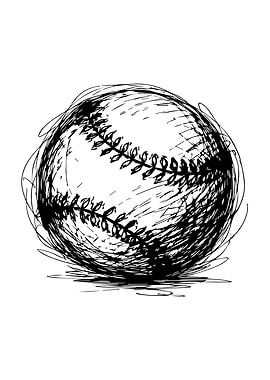 Sketch of a Baseball