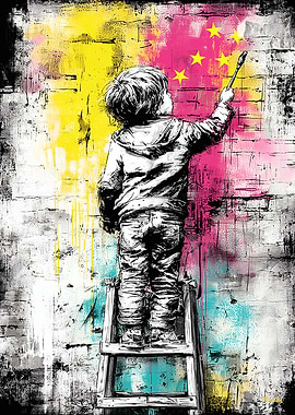 Modern Urban Dreamer Contemporary Wall Art