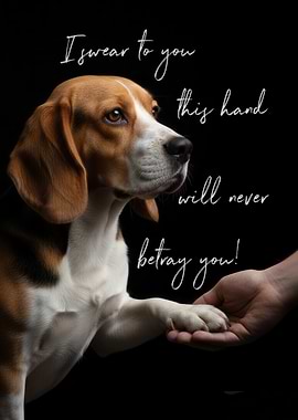 Beagle Paw Promise