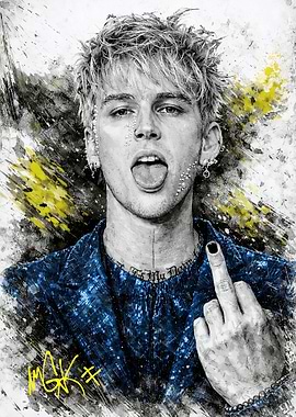 Machine Gun Kelly Portrait
