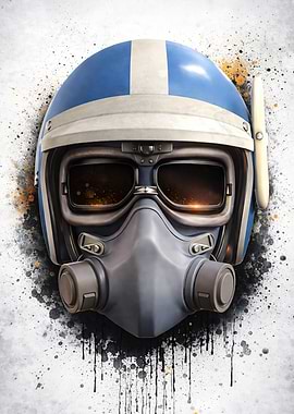ARC Raiders Battle Helmet with Gas Mask
